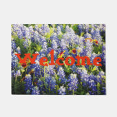 テキサス州Bluebonnets ドアマット (正面)