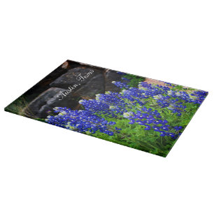 テキサス州Bluebonnets No2のまな板 カッティングボード