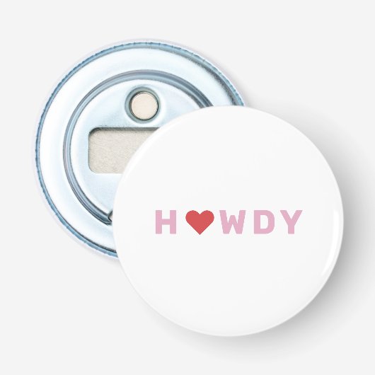 テキサス州H♥WDYギフト 栓抜き (正面)