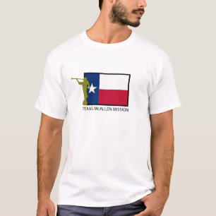 テキサス州McALLENの代表団LDS CTR Tシャツ