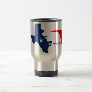 テキサス州Pipelinerのコーヒーカップ トラベルマグ