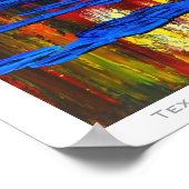 テキサス州Pondscapeポスター ポスター (角)