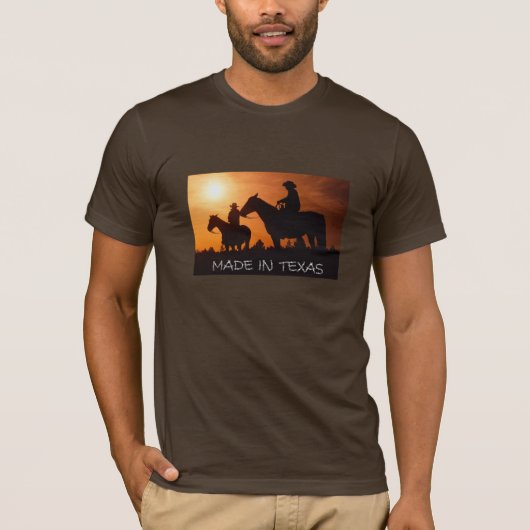 テキサス州Tシャツ製 Tシャツ (正面)