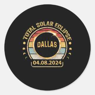 テキサス州Tx Teeトータル太陽のEclipseパーティー2024 Totali ラウンドシール