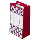 テキサス州USAクリスチャンカスタムお祝いパーティー スモールペーパーバッグ (裏面アングル)