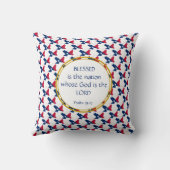 テキサス州USA国賛美基教信者 クッション (裏面)