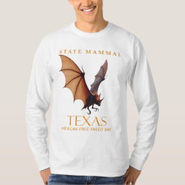 テキサス準州のメキシコオヒキコウモリ Tシャツ