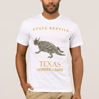 テキサス準州ツノトカゲ Tシャツ