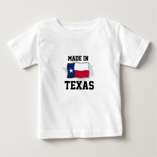 テキサス製 ベビーTシャツ (正面)