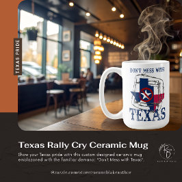 テキサス集会の掛け声 セラミックマグ コーヒーマグカップ