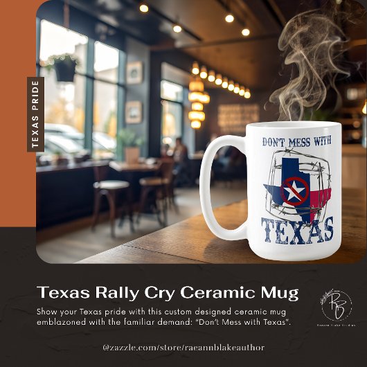 テキサス集会の掛け声 セラミックマグ コーヒーマグカップ