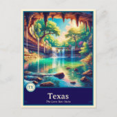 テキサス | アニメスタイルセルシェードハガキ ポストカード (正面)