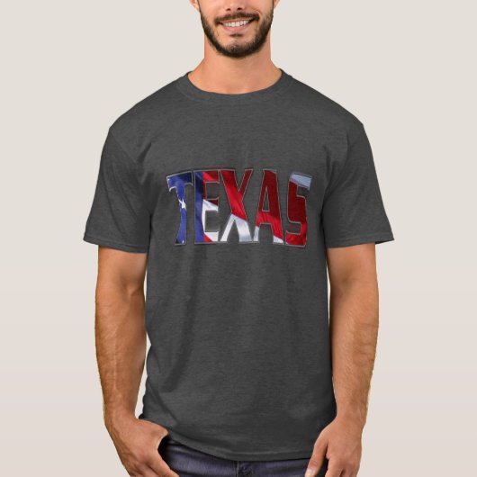 テキサス アメリカ国旗 Tシャツ (正面)