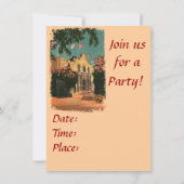 テキサス アルモ ビンテージ ご招待 招待状 (裏面)