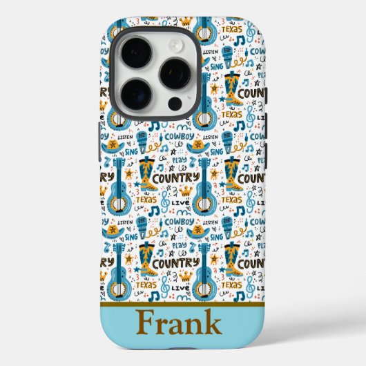 テキサス・カントリー・ミュージック iPhone / iPad カバー (裏面)