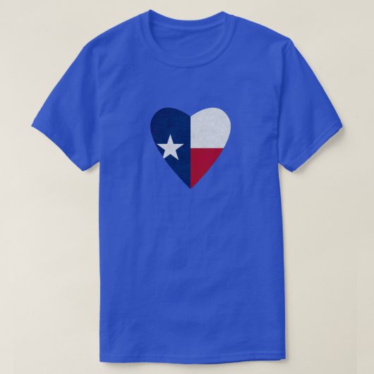 テキサス ハート Tシャツ (デザイン正面)