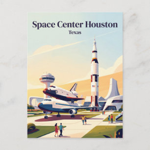 テキサス ヒューストン スペースセンター ポストカード