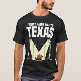 テキサス+フライデーナイトライツ - ダラスフットボール Tシャツ