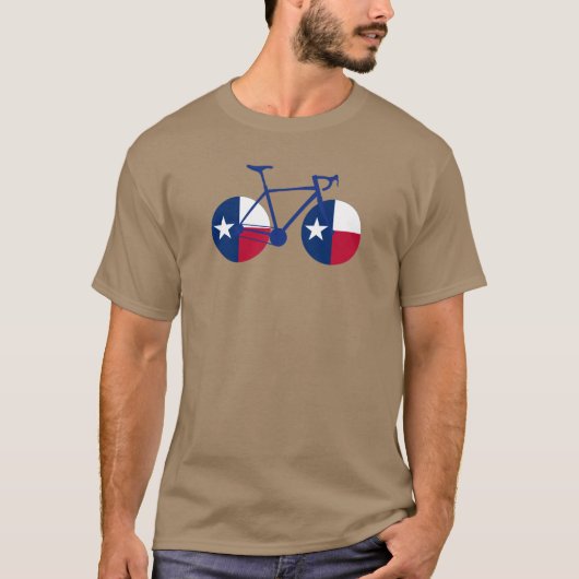 テキサス フラッグ サイクリング Tシャツ (正面)