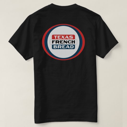 テキサス フレンチ ブレッド Tシャツ (デザイン裏面)
