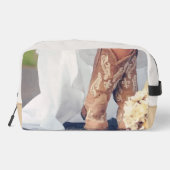 テキサス ブライド イン ブーツ ブライダル トイレタリー バッグ (裏面)