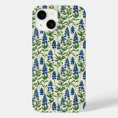 テキサス・ブルーボネットの花 フローラルiPhoneケース Case-Mate iPhoneケース (裏面)