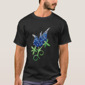 テキサス・ブルーボネット 誇り高きテキサス人 Tシャツ (正面)