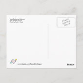 テキサス・ブルーボンネットの歓迎 ポストカード (裏面)