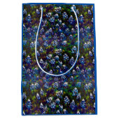 テキサス ブルー ボンネット ブリッツ デザイン ミディアムペーパーバッグ (正面)