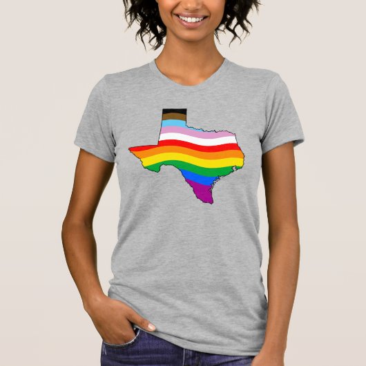 テキサス プログレス プライド Tシャツ (正面)