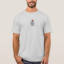 テキサス ヘリバッシュ Tシャツ デザイン2 グレーシャツ