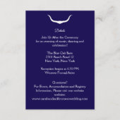 テキサス ロングホーン 結婚式 封入カード エンクロージャーカード (正面)