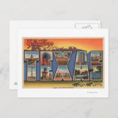 テキサス(現代の開拓者の土地) ポストカード (正面/裏面)