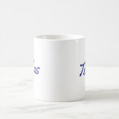テキサス - 赤、白、青 - 愛国 コーヒーマグカップ (中央)