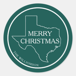 テキサス 返送先住所 ラウンドシール