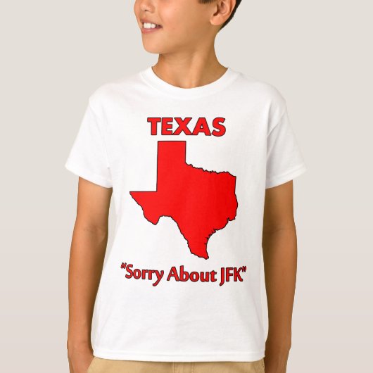 テキサス - JFKすまん Tシャツ (正面)