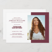 テキサスA&Mサンアントニオ校 案内状 (正面/裏面)