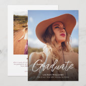 テキサスA&Mサンアントニオ 招待状 (正面/裏面)