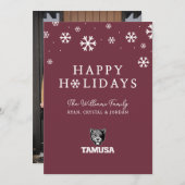 テキサスA&M大学サンアントニオ校のジャガーたち シーズンカード (正面/裏面)