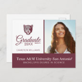 テキサスA&M大学サンアントニオ校 | ジャグワーズ 案内ポストカード (正面/裏面)