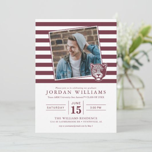 テキサスA&M大学サンアントニオ校 | ジャグワールズ 案内状 (スタンド正面)