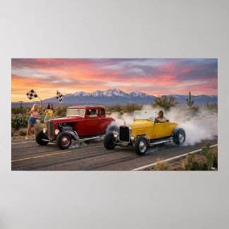 テキサスHOT ROD 1967 ポスター