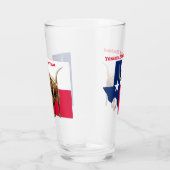 テキサ生まれンと盛り上げビールグラス タンブラーグラス (右)