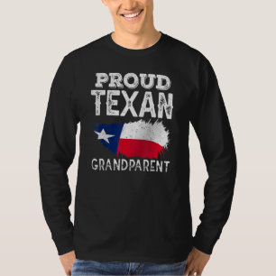 テキサ誇りを持ったン祖父母かわいいプライド愛国的テキサス州 Tシャツ