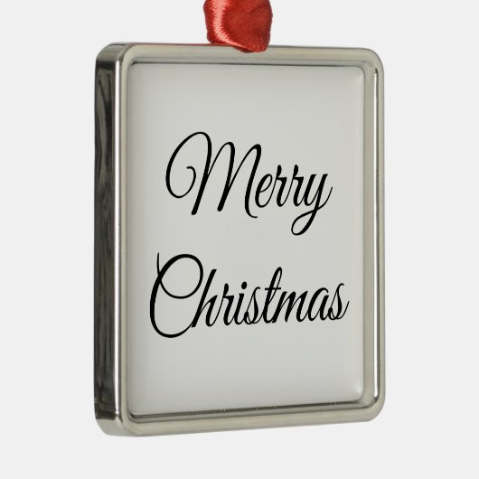 テキスカスタムト写真のクリスマスを追加パーソナライズされたする メタルオーナメント (右)