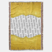 テキスカスタムト、イメージ、背景色 スローブランケット (正面縦)