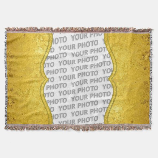 テキスカスタムト、イメージ、背景色 スローブランケット (正面)