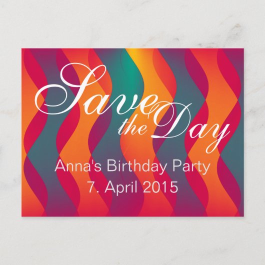 テキスカスタムト、サイン、画像、背景 ポストカード (正面)