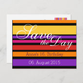 テキスカスタムト、サイン、画像、背景 ポストカード (正面/裏面)