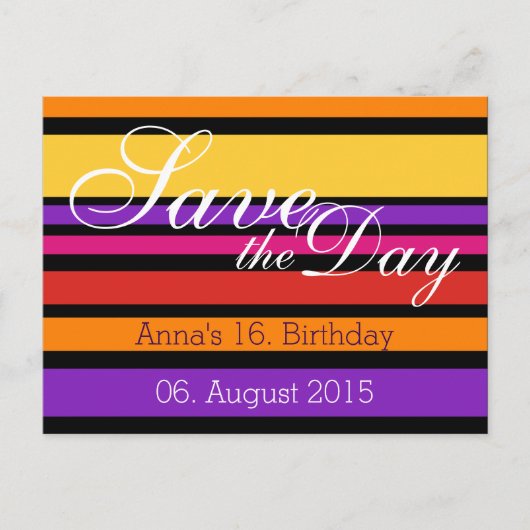 テキスカスタムト、サイン、画像、背景 ポストカード (正面)